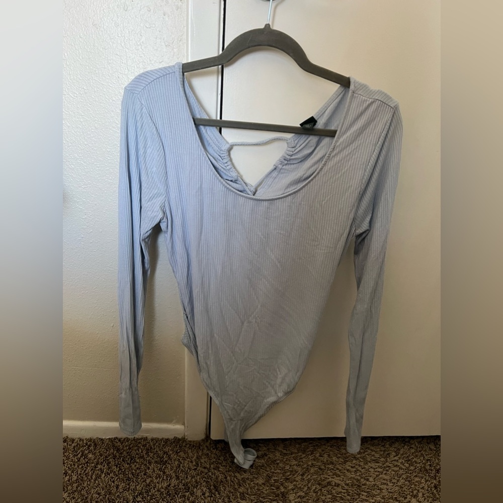 Wild fable cutout long sleeve bodysuit